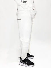 "Menocci Classic White Cargo Joggers"